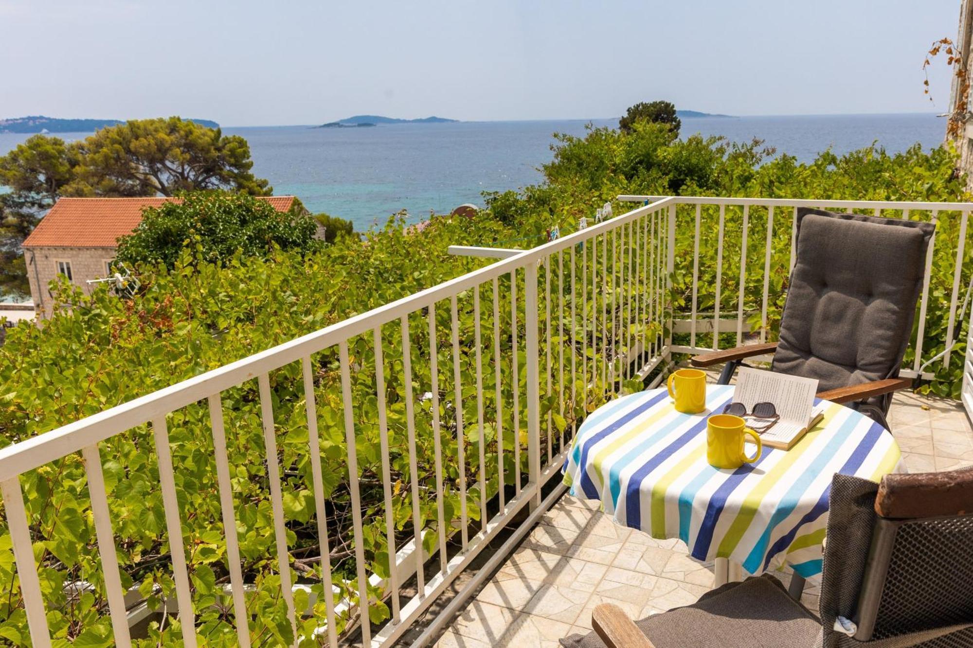 Apartments Villa Mare Mlini Esterno foto